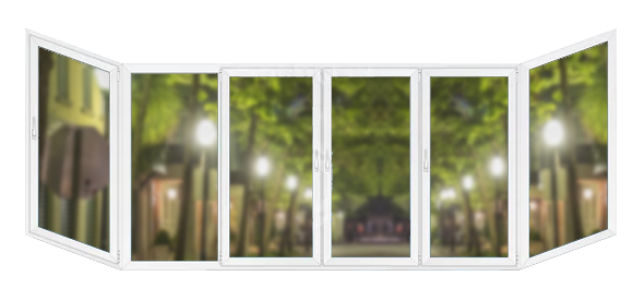 П-образная балконная рама алюминий 4200×1400 Schuco П-образная балконная рама алюминий 4200×1400 Schuco